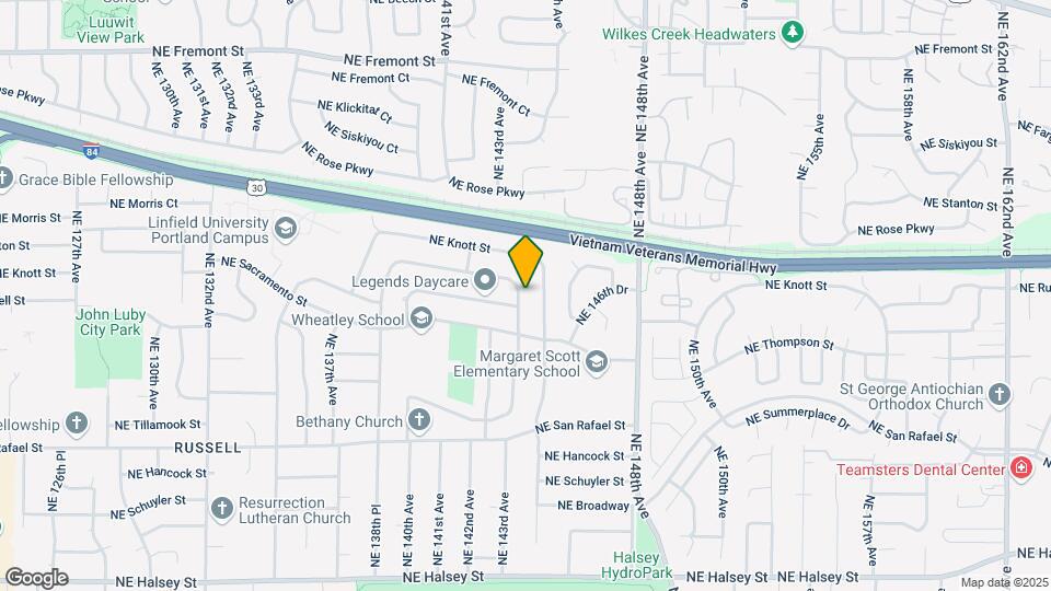 2520 NE 143rd Ave Map and Location Details