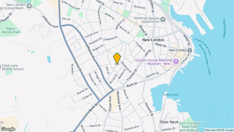 44 Prest St Map and Location Details