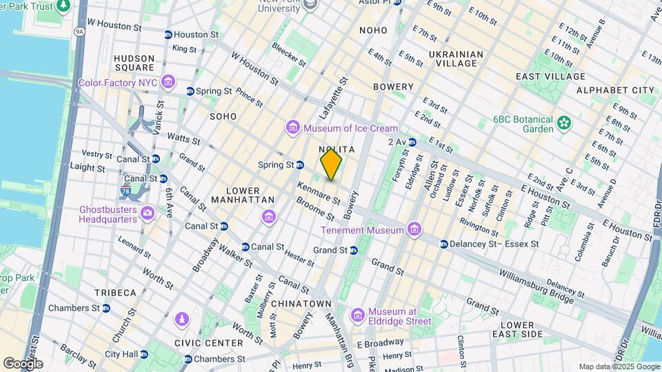 22 Spring St Mapa y Detalles de la Ubicación