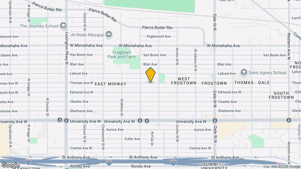 826 Thomas Ave W Map and Location Details
