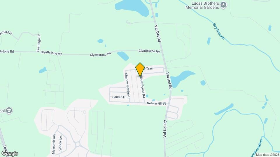 4161 Willow Round Rd Map and Location Details