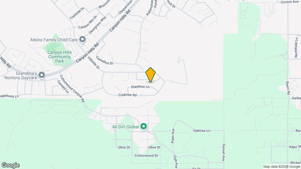 34130 Dianthus Ln Map and Location Details