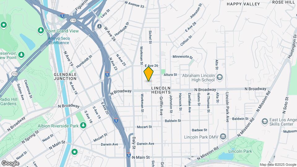 2425 Sichel St Map and Location Details