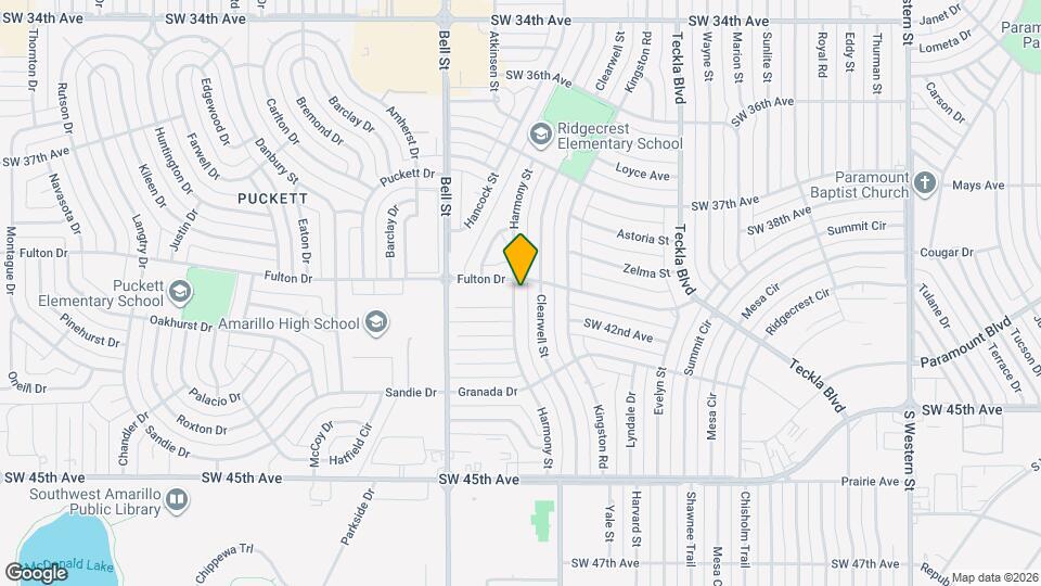 3803 Harmony St Map and Location Details