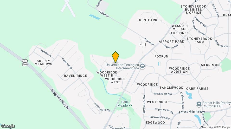 3606 Ashford Dr NW Map and Location Details
