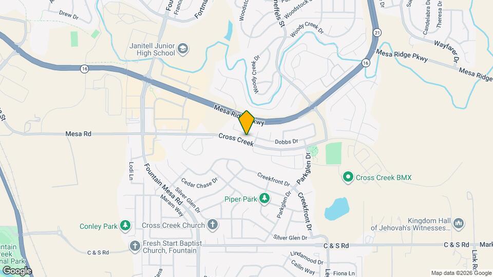 7365 Dobbs Dr Map and Location Details