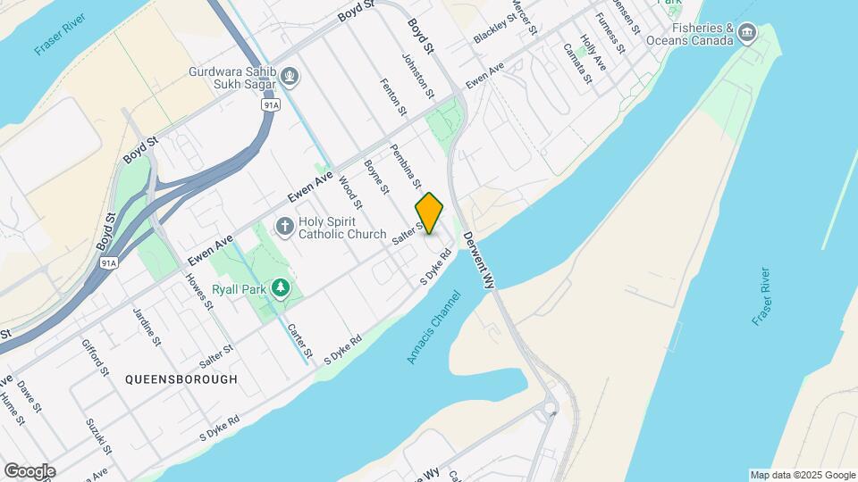 160 Pembina St Map and Location Details