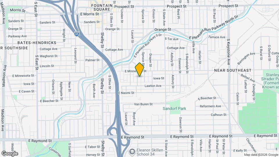 1729 Thaddeus St Map and Location Details