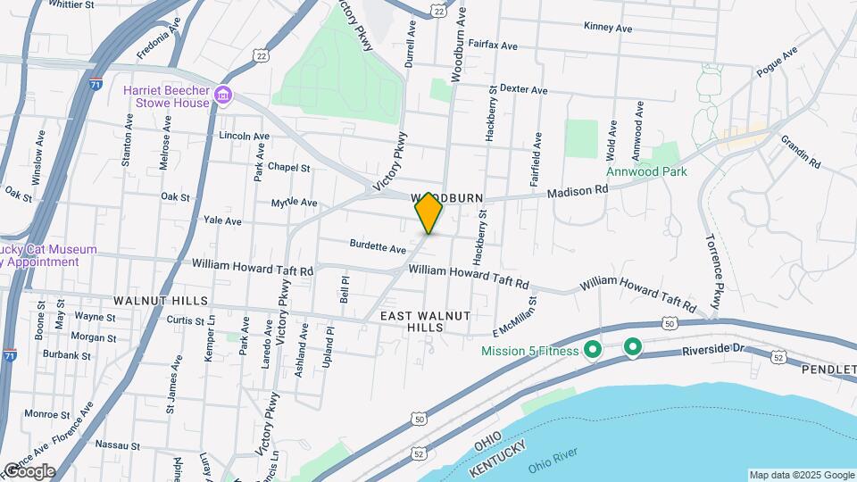 2712 Woodburn Ave Map and Location Details