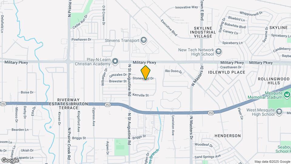 9707 Valley Mills Ln Map and Location Details