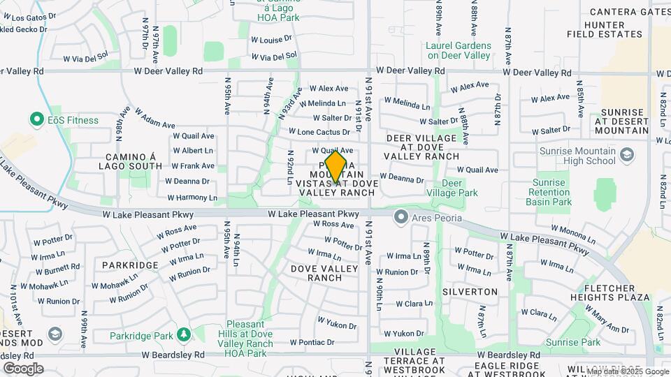 9159 W Deanna Dr Map and Location Details