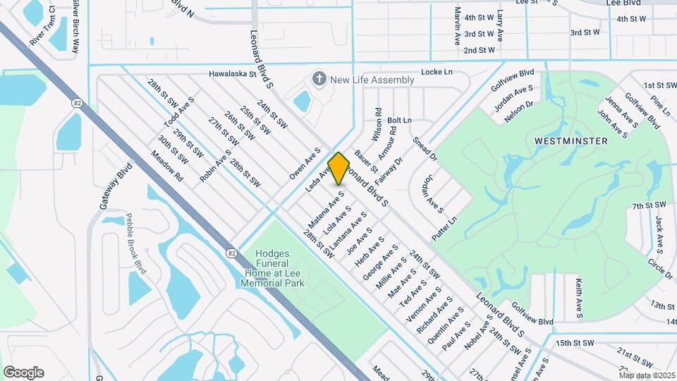 5013-5015 24th St SW Map and Location Details