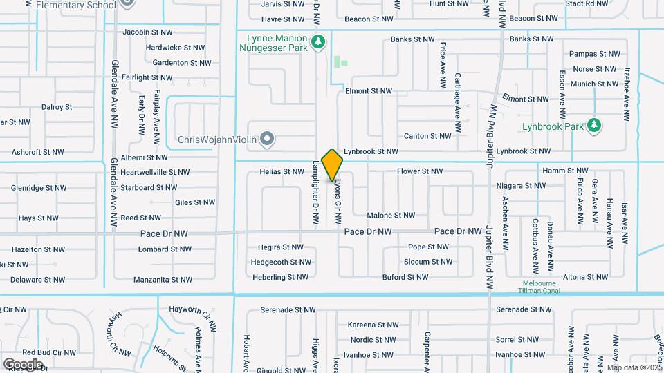 939 Lyons Cir NW Map and Location Details