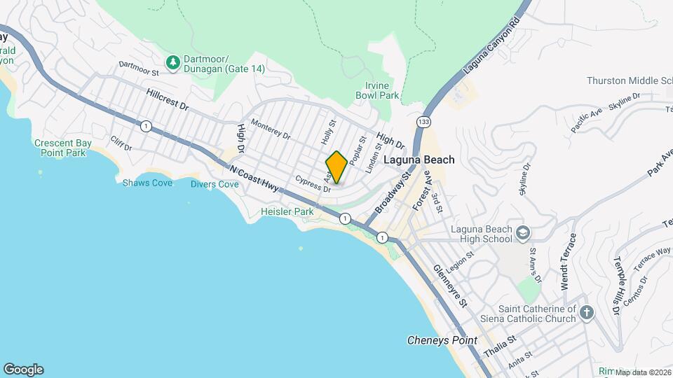 280 Cypress Dr Map and Location Details