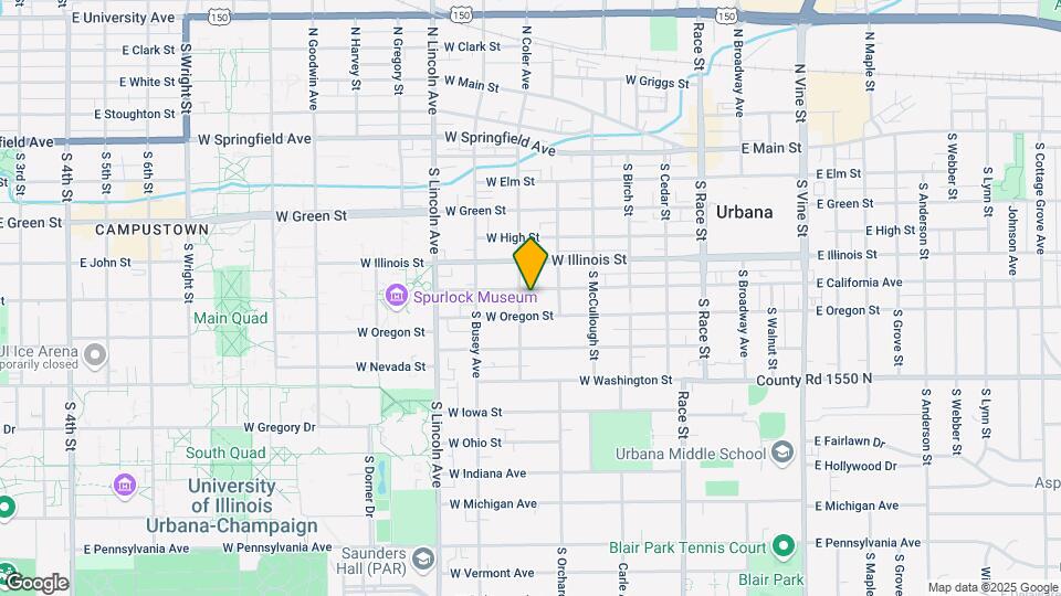 609 W California Ave Map and Location Details