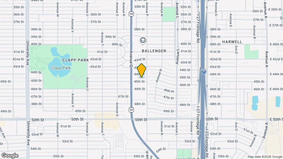 1610 45th St Map and Location Details