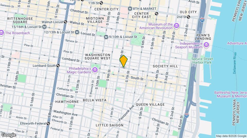 734 Lombard St Mapa y Detalles de la Ubicación