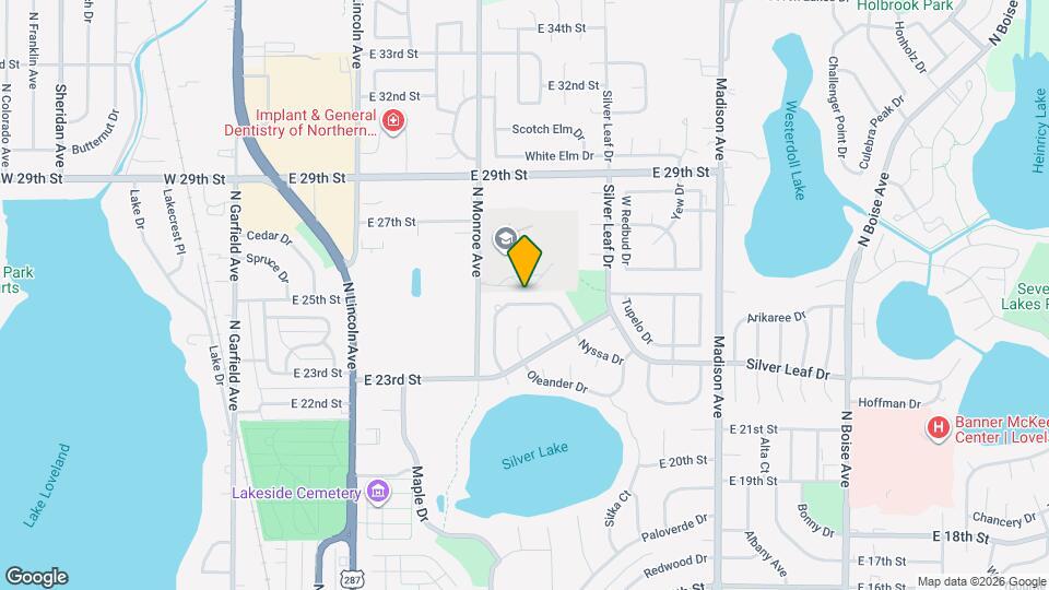 811 Nyssa Dr Map and Location Details