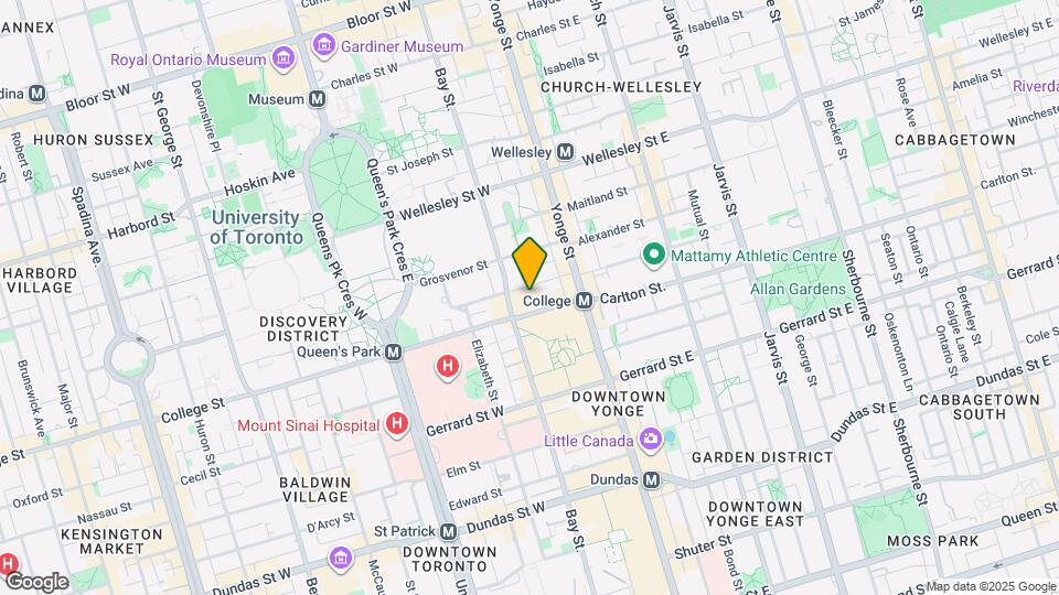 40 College St Map and Location Details