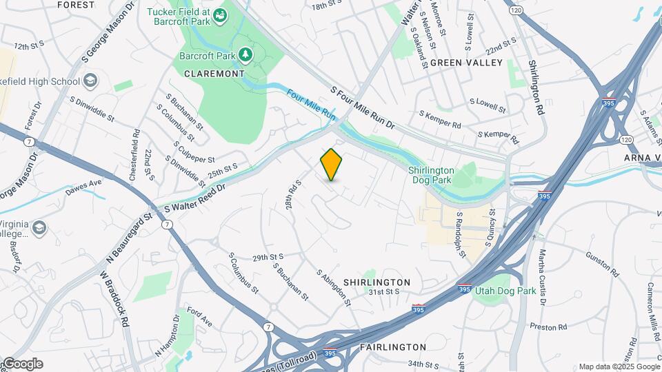 2618 S Arlington Mill Dr Map and Location Details