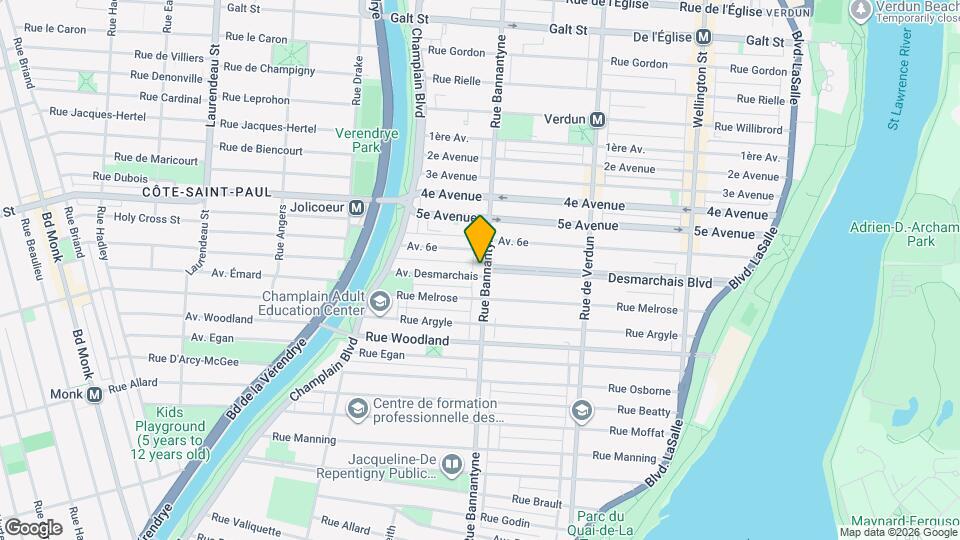 5149-5157 Bannantyne St Map and Location Details