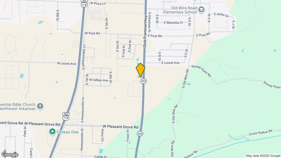 103 W Gillian Ave Map and Location Details