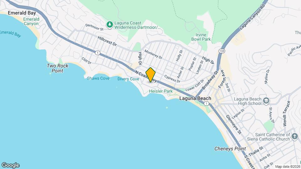 450 Cliff Dr Map and Location Details