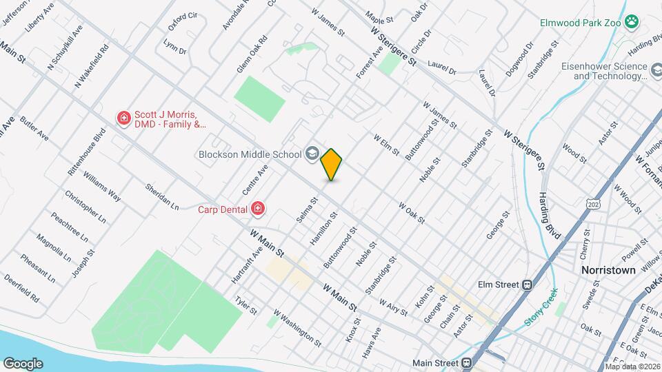 604 Selma St Map and Location Details