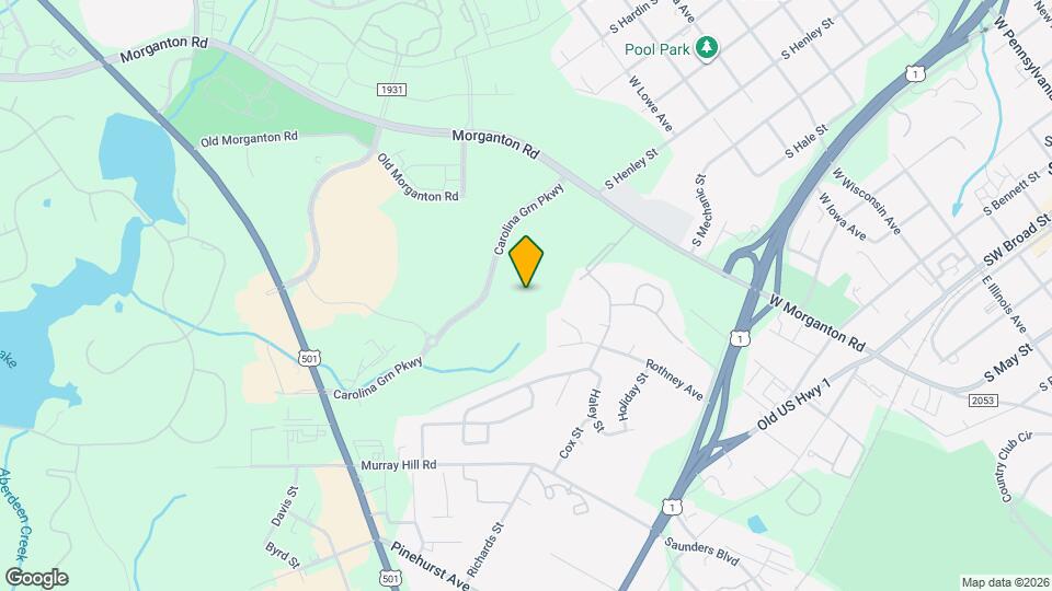 Overlook at Morganton Park Map and Location Details