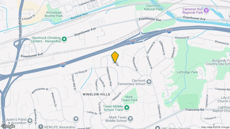 4807 Poplar Dr Map and Location Details