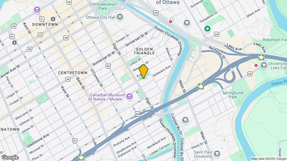 180 Gladstone Av Map and Location Details