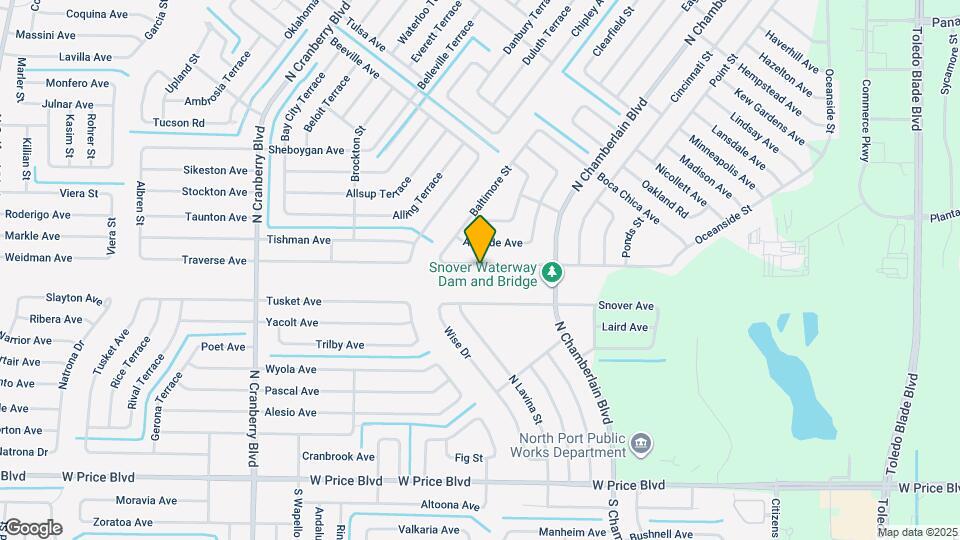 2173 Alliance Ave Map and Location Details