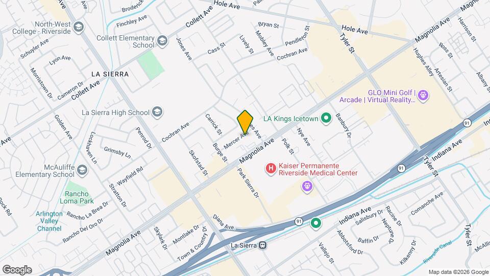 10788 Mercer Ave Map and Location Details