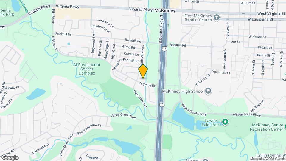 2202 Brookview Dr Map and Location Details