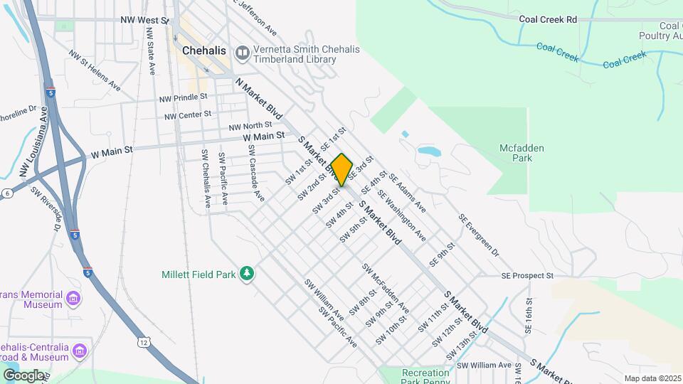 321 S Market Blvd Map and Location Details