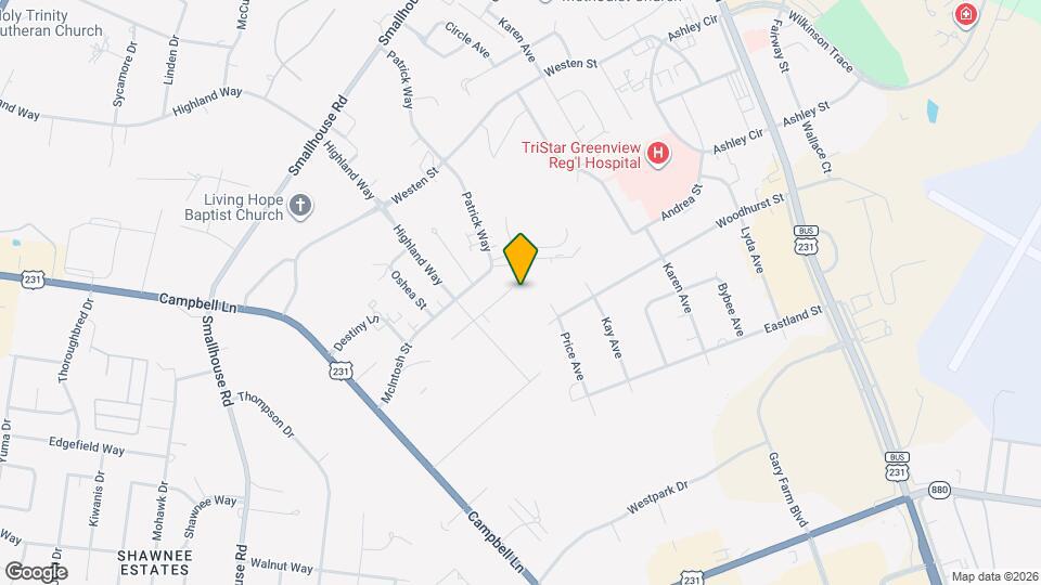 1610 Flanigan Ct Map and Location Details