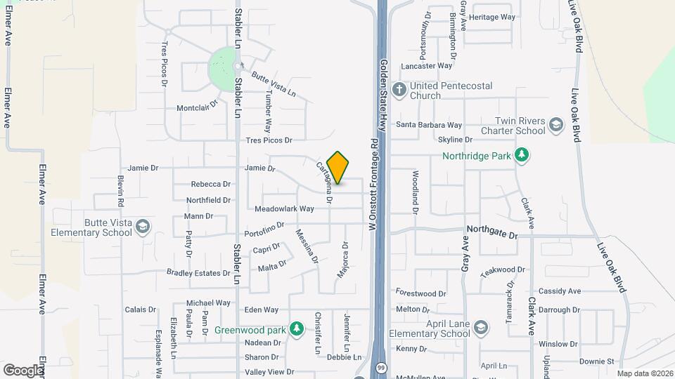 1375 Jamie Dr Map and Location Details