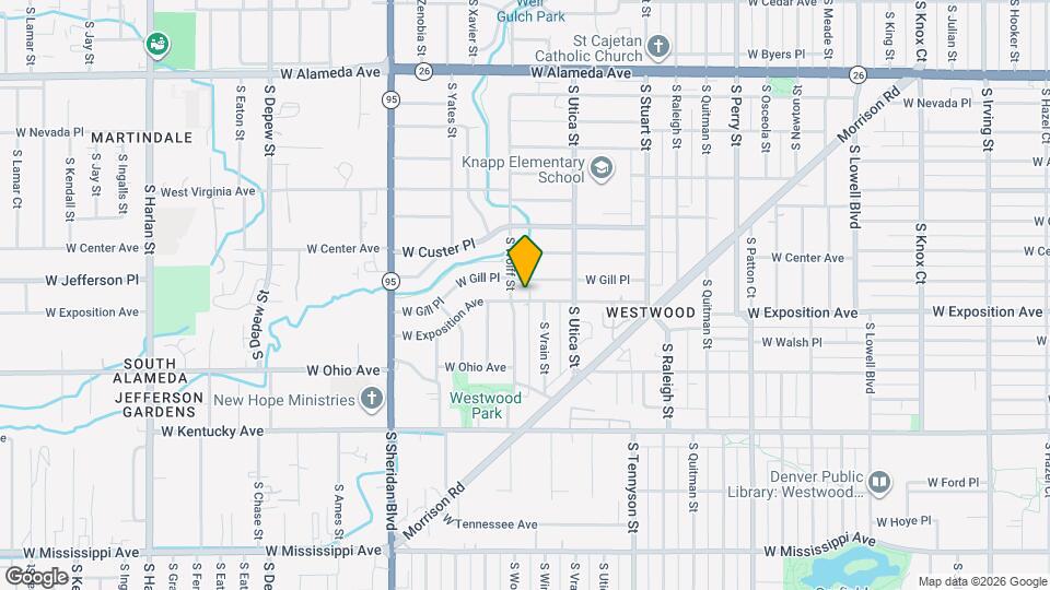 4665 W Exposition Ave Map and Location Details