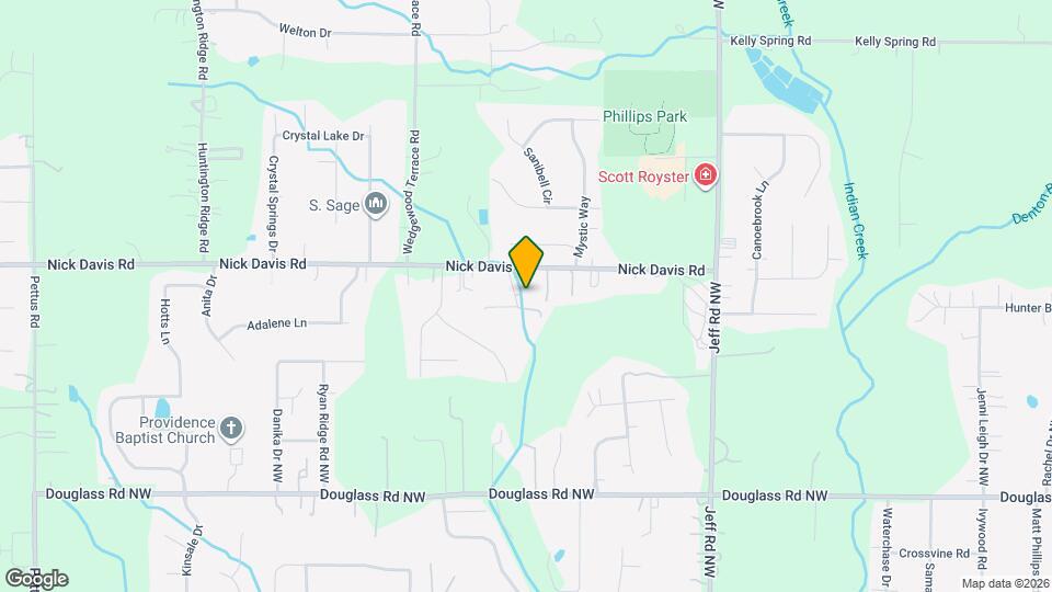 105 Oakwood Meadows Dr Mapa y Detalles de la Ubicación