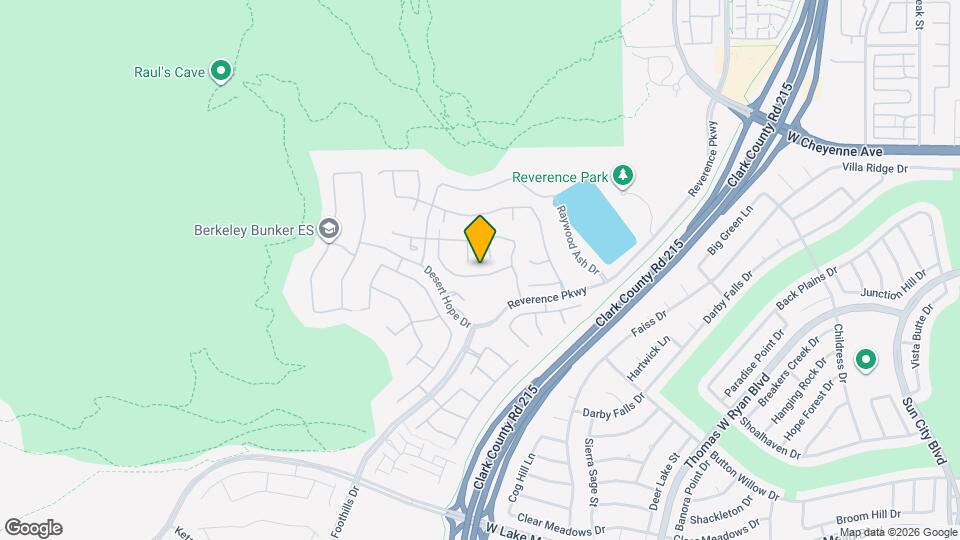 11080 Black Fire Opal Dr Mapa y Detalles de la Ubicación