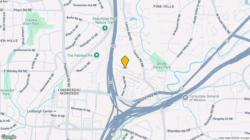 914 Canterbury Ln NE Map and Location Details