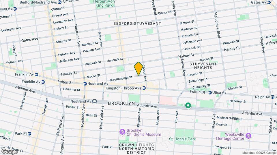 120 Mac Donough St Map and Location Details