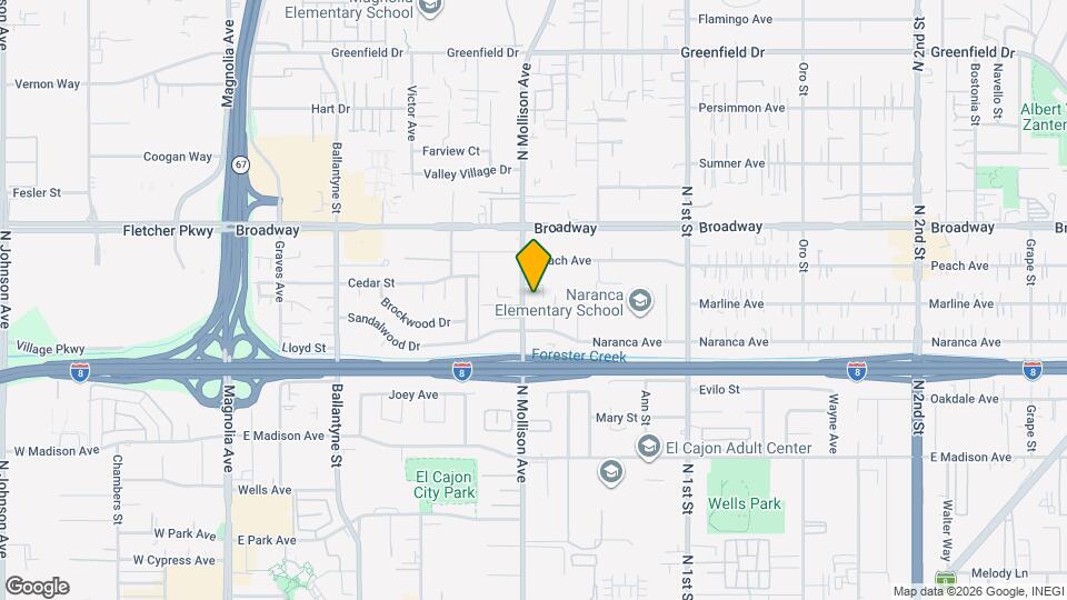 789 N Mollison Ave Map and Location Details