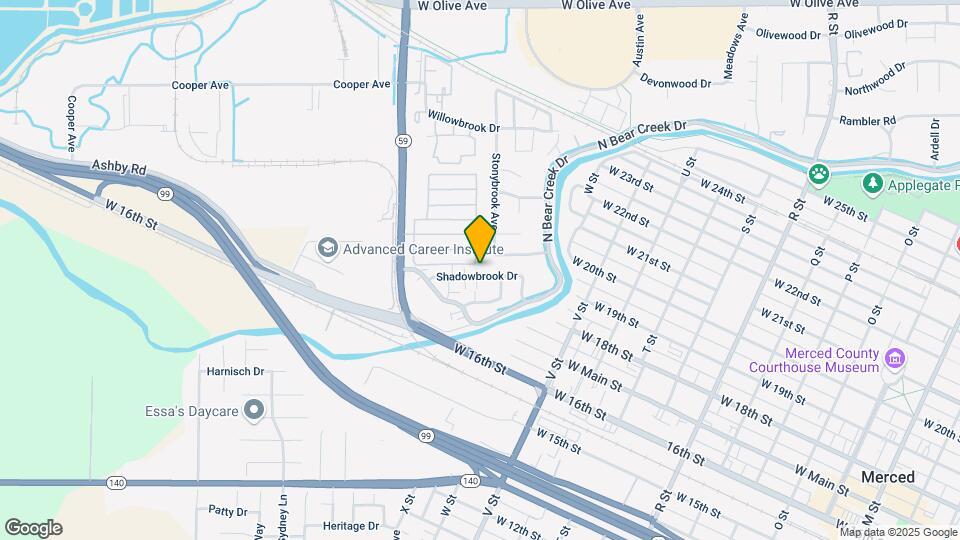 1903 Shadow Brook Dr Map and Location Details