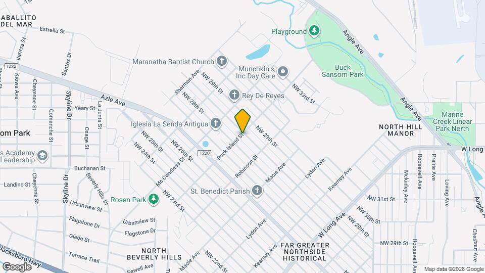 3129 W Loraine St Map and Location Details