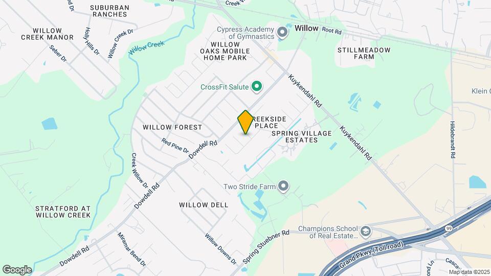 22907 Lily Creek Dr Map and Location Details