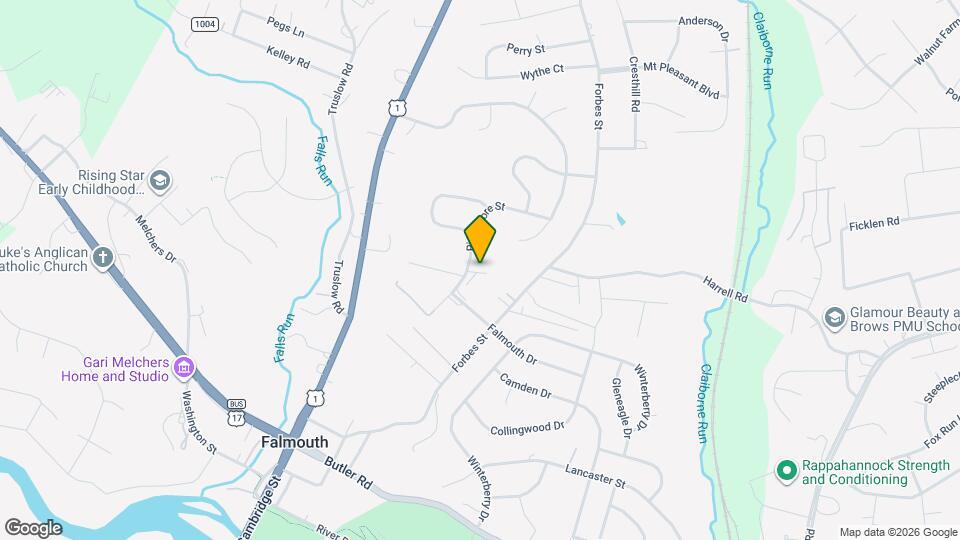 439 Ridgemore St Map and Location Details