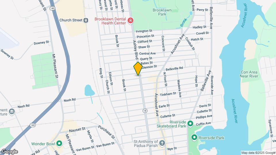 401-403 Ashley Blvd Mapa y Detalles de la Ubicación