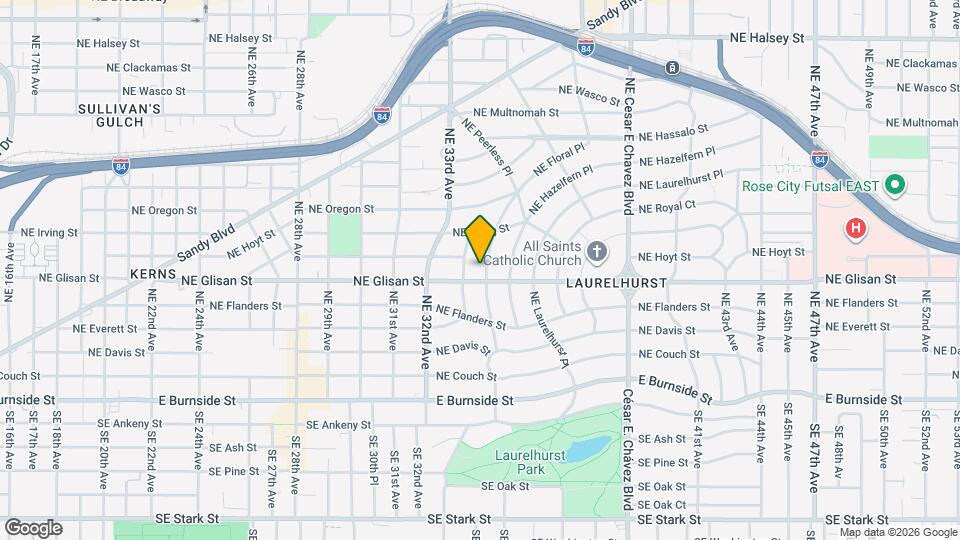 515 NE Floral Pl Map and Location Details