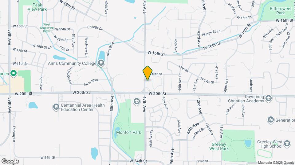 4681 W 20th St, Unit 905 Map and Location Details